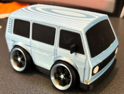 Cartoon VW Bus T2