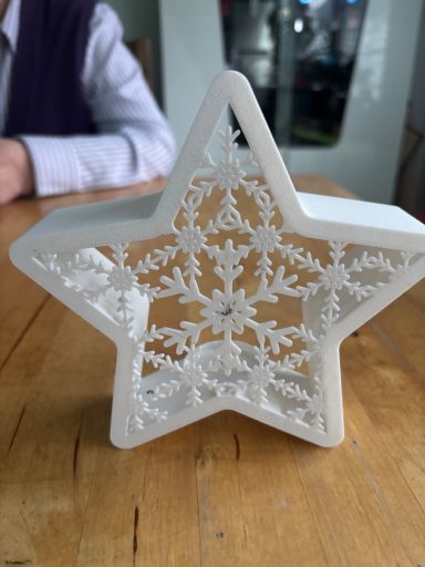 Advent Stern mit Led